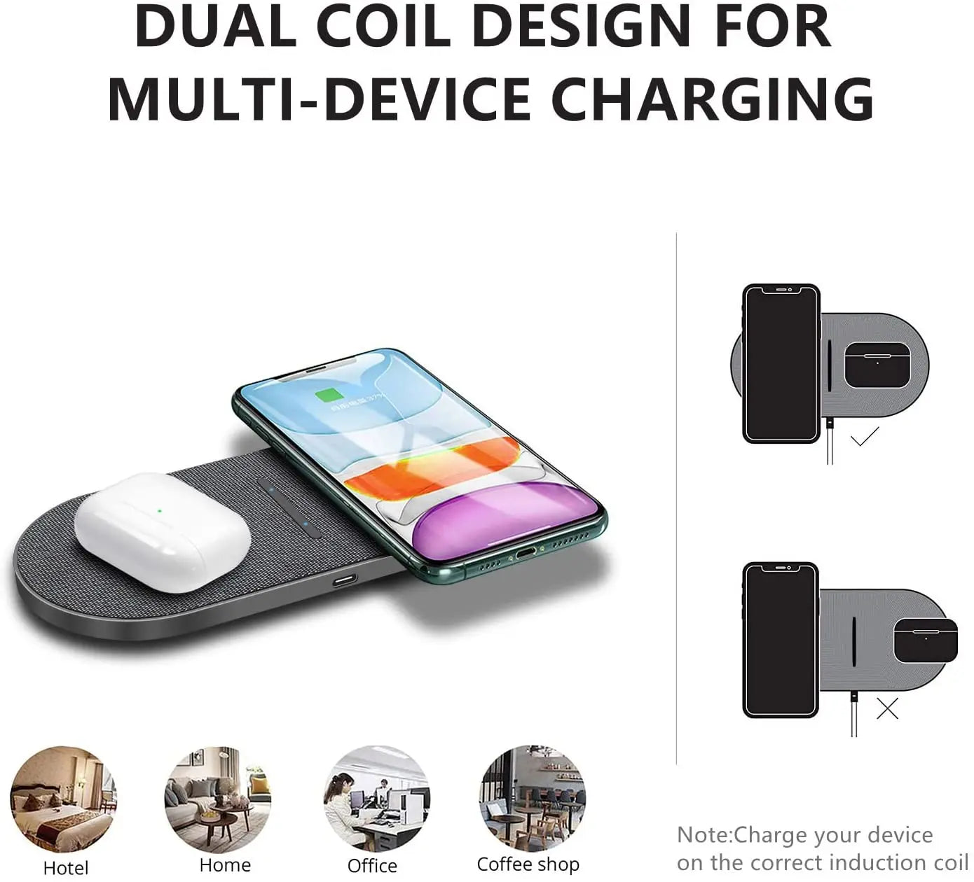 2-in-1 Fast Charging Pad