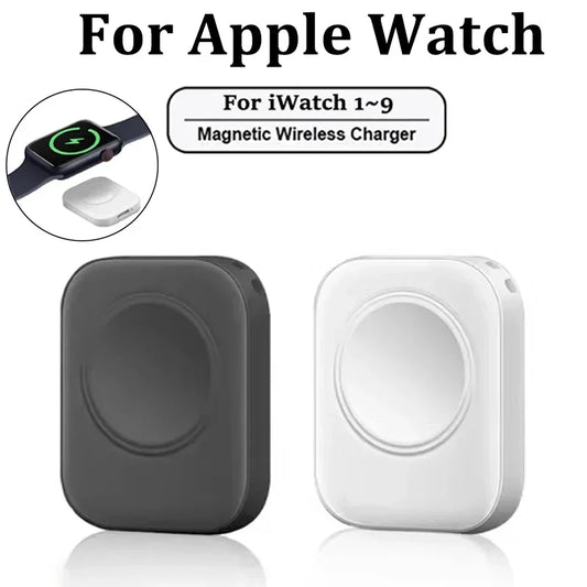 Magnetic Wireless Fast Charger for Apple Watch Series 9/8/7/6/5 SE & iPhone – Type C Compatible