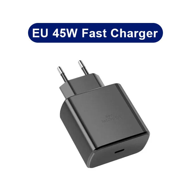 45W PD Fast Charging Adapter with USB-C Cable