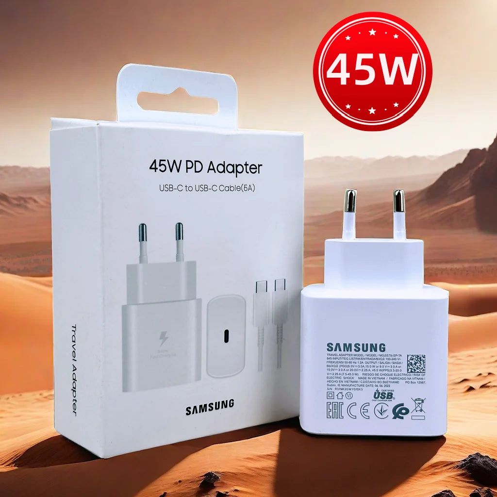 Original Samsung 45W Super Fast Charger (EU Certified)