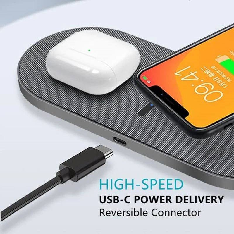 2-in-1 Fast Charging Pad