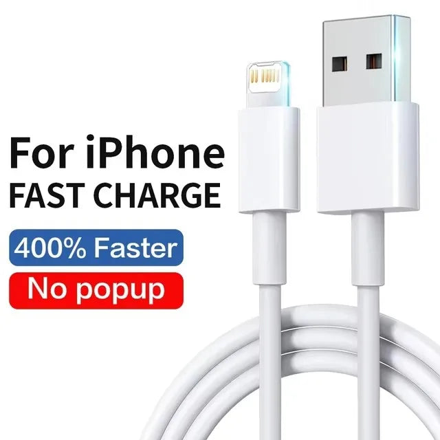 35W PD USB-C Fast Charging Cable for iPhone 14/13/12/11 Pro Max, 8, 7, XR, XS, and More